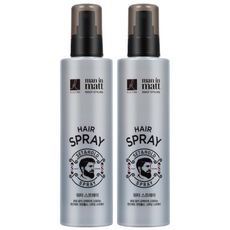 엘라스틴 맨인매트 셋앤홀드 스프레이 200ML, 엘라스틴 맨인매트 셋앤홀드 스프레이2개, 2개