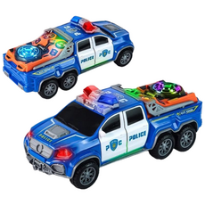 자동차 장난감 움직이는 작동완구 경찰차 변신 폴리스카 노래 LED 회전 선물, ek360회전하는폴리스카, 1개