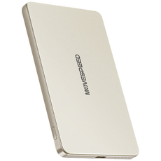 무브스피드 20W 맥세이프 무선 충전 보조배터리 5000mAh W05, 샴페인 골드, 5000GB
