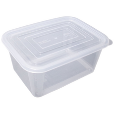 엠엔피 밀폐용기 반찬통 냉장고 냉동실 정리용기 2700ml, 1개, 50세트