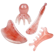 호야즈 문어괄사 어깨 바디 얼굴괄사기 목 승모근 두피 전신 5종, 괄사4종, 1세트