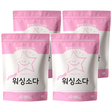 SODA SCHOOL 高級洗衣蘇打 正裝, 2kg, 4個