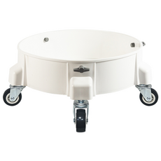 오리곤 세차 버킷 돌리 (물통 화분 이동용 받침대), 버킷 돌리(화이트)+PU 바퀴 세트, 14L