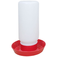 원통형 병아리 사료통 병아리물통, 1개, 원통형물통 1L