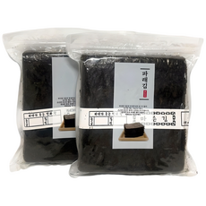 맛좋은 완도산 파래김 100매당 170g, 1개, 100매+100매