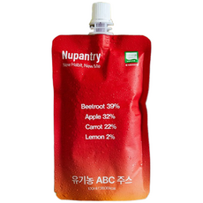 누팬트리 갈아만든 유기농 ABC주스 100ml, 10개