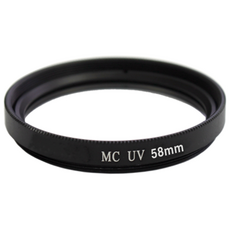 캐논 EF 50mm f/1.4 USM 호환용 58mm MCUV 필터, 1개