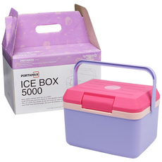 키친플라워 포타맥스 아이스박스, 스카이 블루, 5L