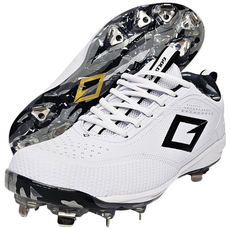 골드이스트 징스파이크 플래쉬아미 야구화 화이트 밀리터리