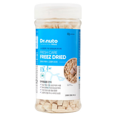닥터뉴토 고양이 동결건조 간식 유산균 트릿 (구내염/구취/치석제거 도움), 1개, 40g, 북어