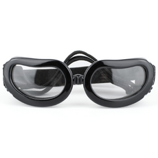 숑숑펫 애견 눈보호 바람막이 고글 끈조절 선글라스, 클리어, 1개