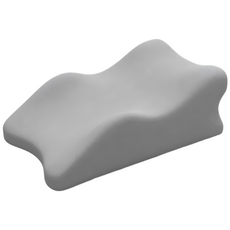 편안한 다리베개 메모리폼 경추베개 다용도 침대 엎드려 베개 역류방지 베개, 1개, 라이트 그레이