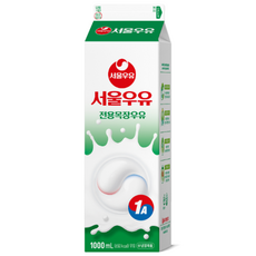 서울우유 흰우유, 1L, 3개