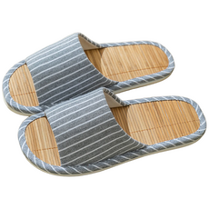 여름 시원한 대나무 거실 실내화 사무실화 층간소음 슬리퍼, 1개, 카키