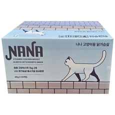 나나 고양이 닭가슴살 40g * 100개 1박스, 치킨