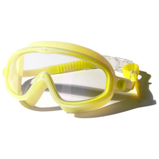 이츠라이프 모린 아동 물안경 키즈 어린이 수경, 1개, 샤인레몬
