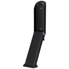 미란다 현관문 무타공 자석 도어스토퍼, 블랙, 1개 블랙, 1개