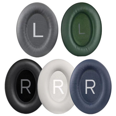 보스 QC45 호환 이어패드 커버 쿠션 스폰지 캡 헤드폰 헤드셋 교체 솜, 블랙 1쌍