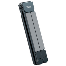 벨라 알루미늄 휴대용 초경량 접이식 노트북 거치대, 다크그레이