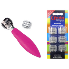 CREDO 크레도 [독일정품] 안전날세트 + 안전날리필 세트, 1세트, 크레도 안전날세트 + 안전날리필 세트