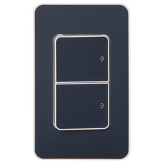 CHEIL ELECTRIC 雙開關面板 海軍藍, 1個