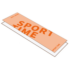 소니오 피트니스 쿨 스포츠 타월 30 x 100 cm, 06 타임오렌지, 1개