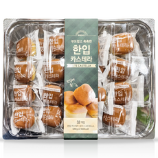 TD 부드럽고 촉촉한 한입 카스테라 640g (20g x 32개), 20g, 32개