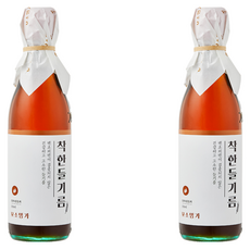 꼬소명가 착한 들기름, 2개, 350ml