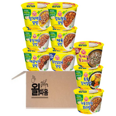 오뚜기 컵밥 9종 기획세트 2호(불닭마요+매콤낙지+제육+참치마요+김치알밥+김치참치+뚝배기+춘천닭갈비+강된장), 1개
