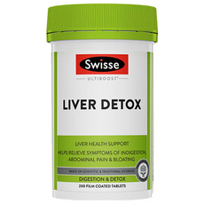 스위스 울티부스트 리버 디톡스 필름코팅 타블렛, 200정, 1개