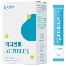 [타임특가] 액티블루 수분충천 이온음료분말 에너지음료 레몬맛 14스틱 1BOX, 1박스, 140g