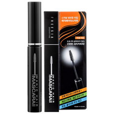 프리지아 신상품 햇빛반응착색 헤어마스카라 새치커버, 검정, 3개