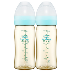 Lupinus PPSU奶瓶 240ml, 無奶嘴, 薄荷綠