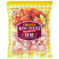 노브랜드 국내산 냉동 닭봉 1000g, 1개
