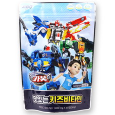 헬로카봇 맛있는키즈비타민 (40정) 1봉, 40정, 1개