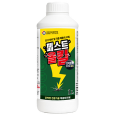 페스트올킬 모기 파리 나방파리 개미 바퀴벌레 강력 방역 살충제, 1개, 1L