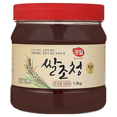 경일식품 쌀조청 1.5kg 우리쌀 100% 국내산쌀, 1개