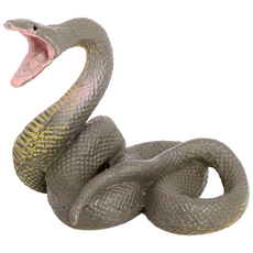 제트피규어 독사 뱀 동물 피규어 장난감 모형, 1개