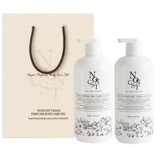 논코스트 비건 유자우디 퍼퓸 바디워시 + 바디로션 선물세트 1세트