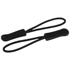 일상스토리 지퍼 고리 자크 헤드 손잡이 20개입, 1개, 블랙