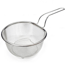 프라이스리스 스텐304 손잡이 채반, 1개, 실버