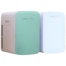 본사직판 벨류텍 화장품 차량용 겸용 냉온장고 6리터 10리터 15리터 20리터 모음, 화이트, VR-015L