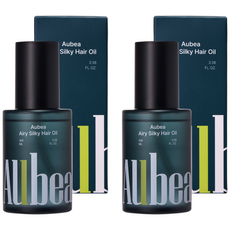 오베아 AUBEA 에어리 실키 아르간 헤어 오일 에센스 머리결 부스스한머리 머릿결 관리, 2개, 100ml