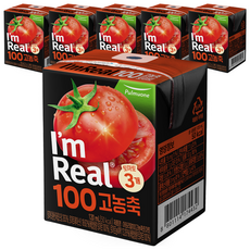 I'm Real Fullmuon 100高濃縮番茄, 6個, 120ml