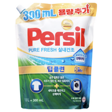 퍼실 퓨어프레쉬 실내건조 플러스 드럼용 액상세제 리필, 1.8L, 1개