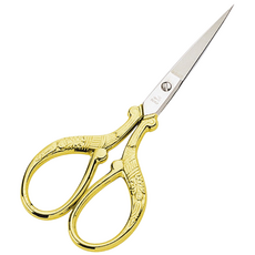 이태리 PREMAX 자수가위 9.0cm (실버 골드) 아플리케 가위 미니 가위, 골드(9cm F11160312D), 1개
