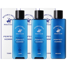 비버리힐스폴로클럽 퍼펙트옴므 대용량 스킨 2개 + 로션1개 총3개 각 200ml, 3개