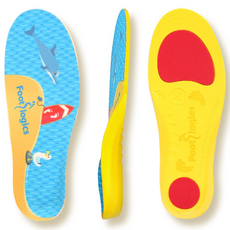 풋로직스 키즈FL 기능성 깔창 어린이 평발 안짱다리 자세 교정 아치 인솔, 1개