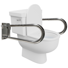 스텐 상하가동식 장애인화장실손잡이 노인 변기 욕실 안전바 안전손잡이, T자형, 스 텐, 1개