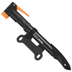 시그니처베이지 웨스트바이킹 자전거 휴대용 펌프 공기주입기 YPZ162, 1개, 블랙 베이직